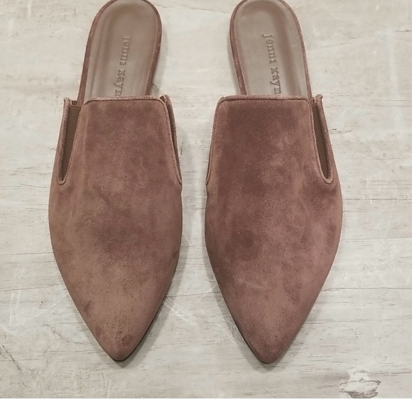 Jenni Kayne Suede Mule ~Espresso Brown 40 EU 10 NIB - Picture 5 of 16